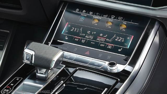 Détail intérieur de l'Audi Q7