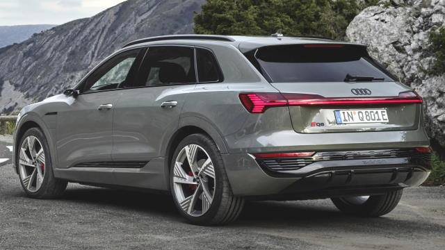 Exterieur van de Audi Q8 e-tron