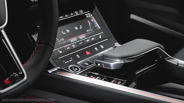 Interieur detail van de Audi Q8 e-tron