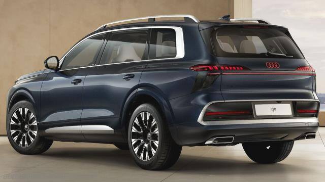 Exterieur des Audi Q9