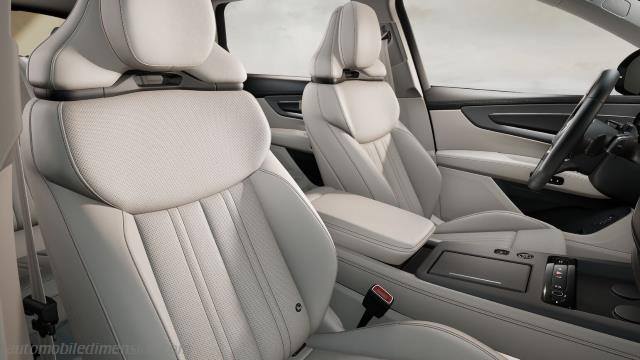 Interieurdetail des Audi Q9