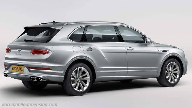 Exterieur van de Bentley Bentayga EWB