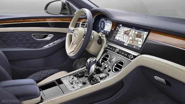 Exterieur detail van de Bentley Continental GT