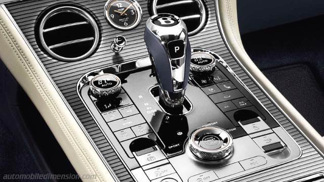 Interieurdetail des Bentley Continental GT