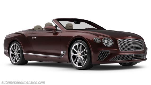 Esterno della Bentley Continental GT Convertible