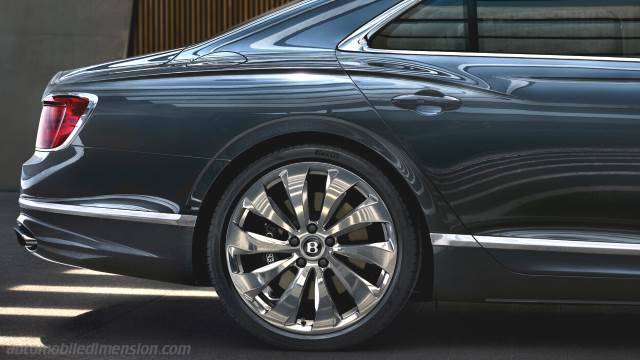 Exterior of the Bentley Flying Spur
