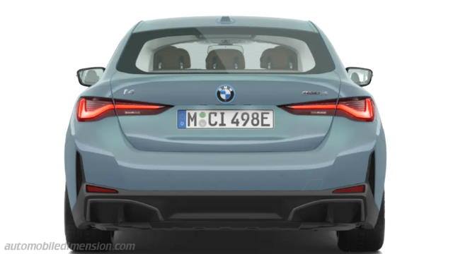 Exterieur van de BMW i4