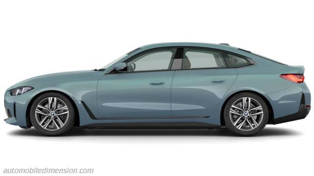 Exterieur detail van de BMW i4