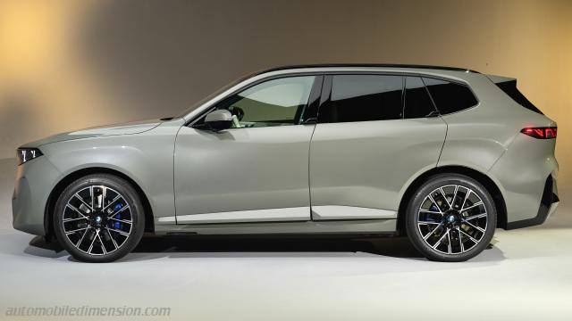 Exterieur detail van de BMW iX5