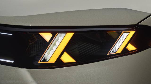 Interieur detail van de BMW iX5