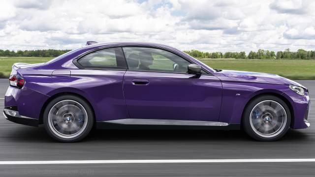 Exterior detail of the BMW 2 Coupe