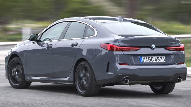 Exterior of the BMW 2 Gran Coupe