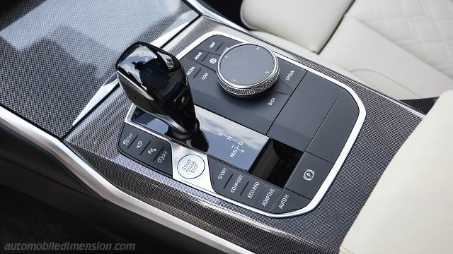 Interiör detalj av BMW 3 Touring