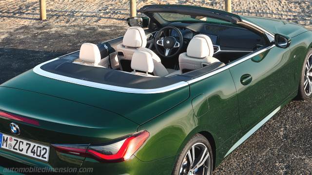 Exterieur detail van de BMW 4 Cabrio