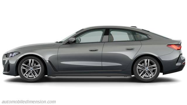 Exterior detail of the BMW 4 Gran Coupe