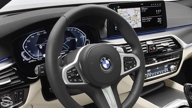 Exterieurdetail des BMW 5