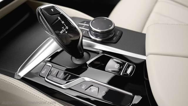Interieurdetail des BMW 5