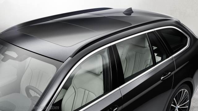 Exterieurdetail des BMW 5 Touring