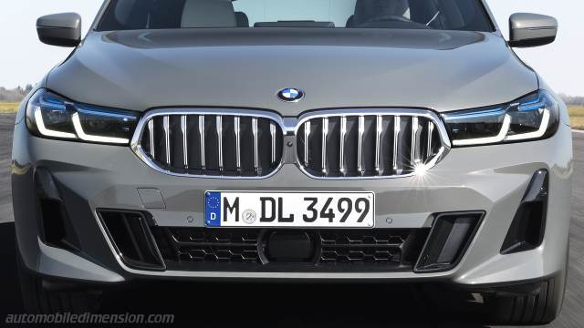 Exterieur detail van de BMW 6 Gran Turismo
