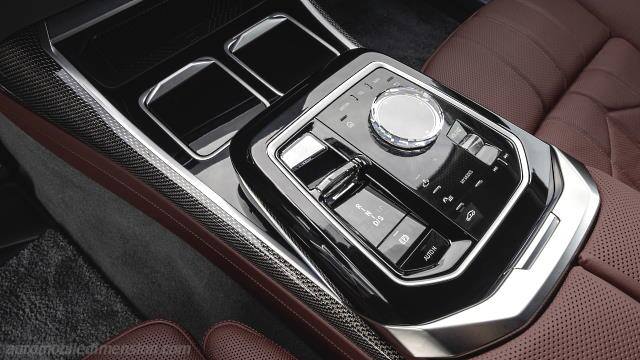 Dettaglio interno della BMW 7