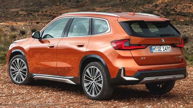 Exterior of the BMW X1