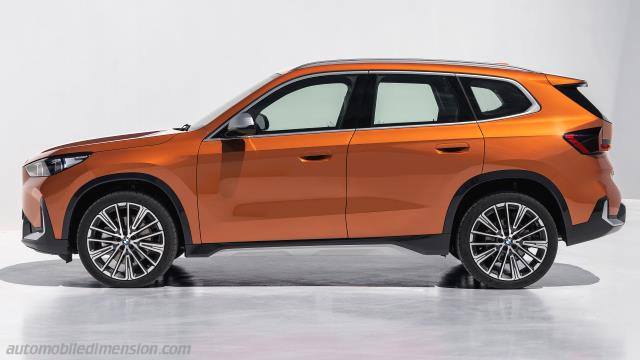 Exterior detail of the BMW X1