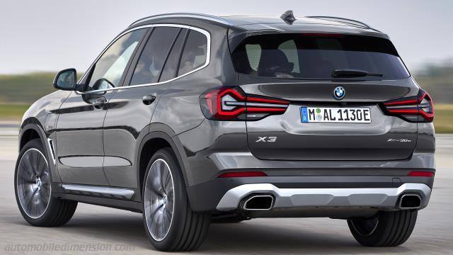 Exterior of the BMW X3