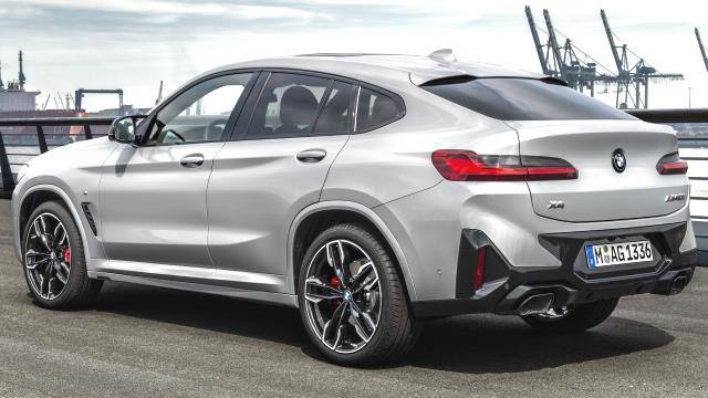 Exterior of the BMW X4