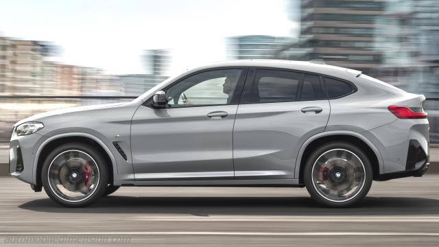 Exterior detail of the BMW X4