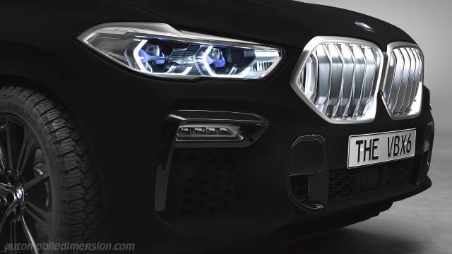 Exterieur detail van de BMW X6