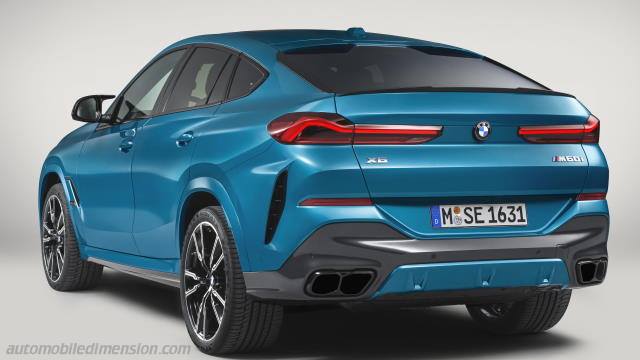 Exterior of the BMW X6