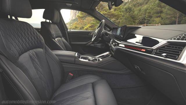 Interieur detail van de BMW X6