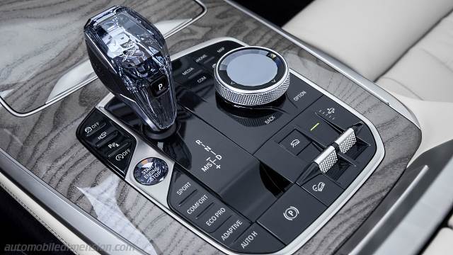 Détail intérieur de la BMW X7
