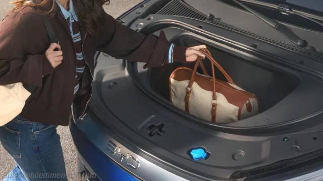 Interior detail of the BYD Atto 3 Evo