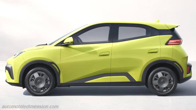 Exterieurdetail des BYD Dolphin Surf