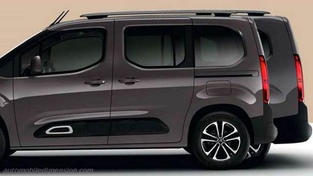 Exterior of the Citroen Berlingo M