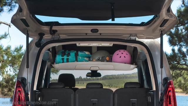 Interior detail of the Citroen Berlingo M