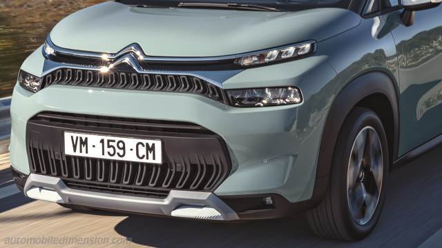 Exterior detail of the Citroen C3 Aircross