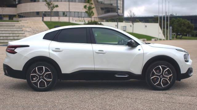 Exterior detail of the Citroen C4 X