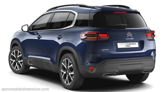 Esterno della Citroen C5 Aircross