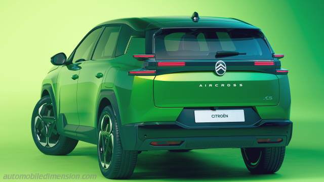 Extérieur de la Citroen C5 Aircross