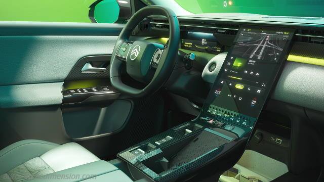 Détail intérieur de la Citroen C5 Aircross