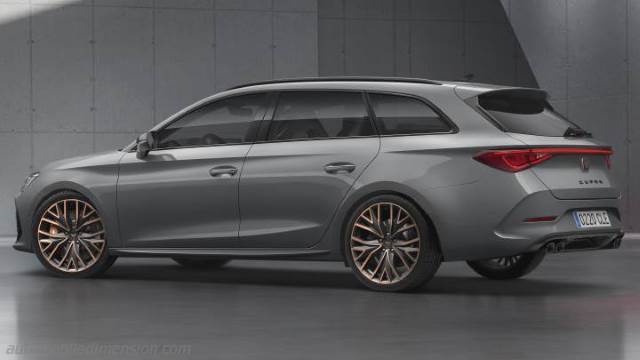 Exterieur van de CUPRA Leon Sportstourer