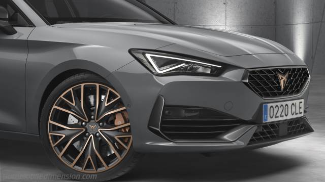 Exterieur detail van de CUPRA Leon Sportstourer