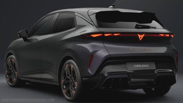 Exterieur van de CUPRA Raval