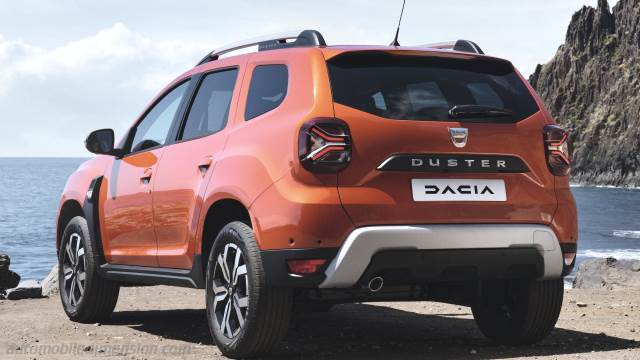 Exterior of the Dacia Duster