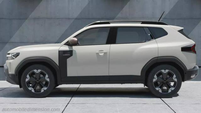 Dacia Duster 2024 dimensions, boot space and electrification