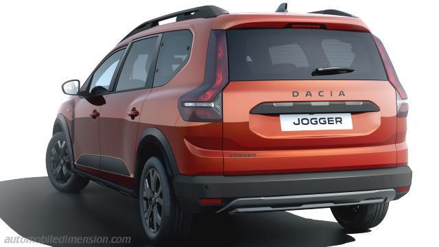 Exterieur van de Dacia Jogger