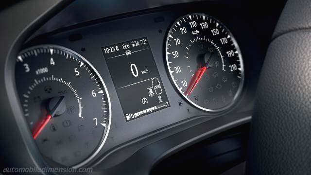 Dettaglio interno della Dacia Logan