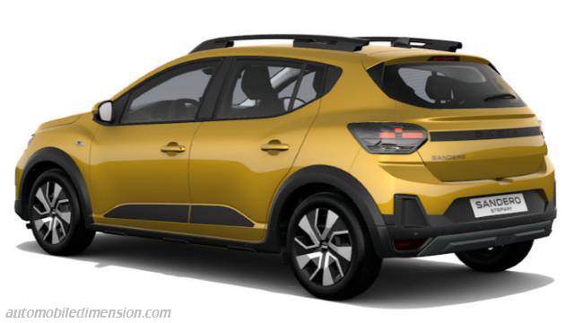 Exterieur des Dacia Sandero Stepway